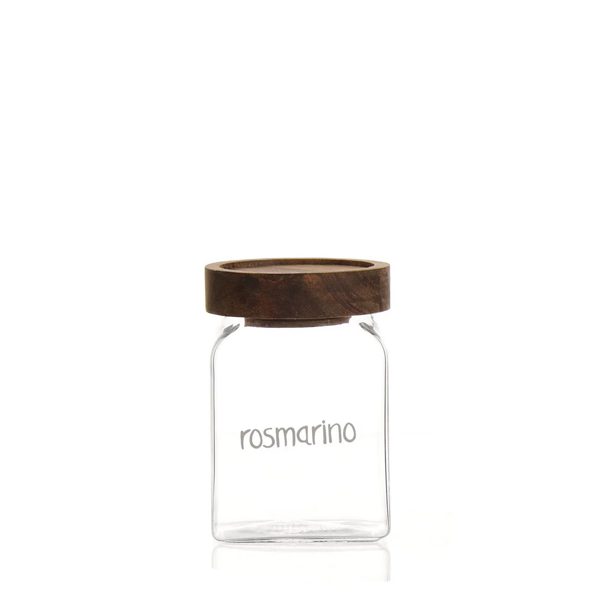 Barattolo in Vetro Borosilicato Serigrafato - Rosmarino - Image 2