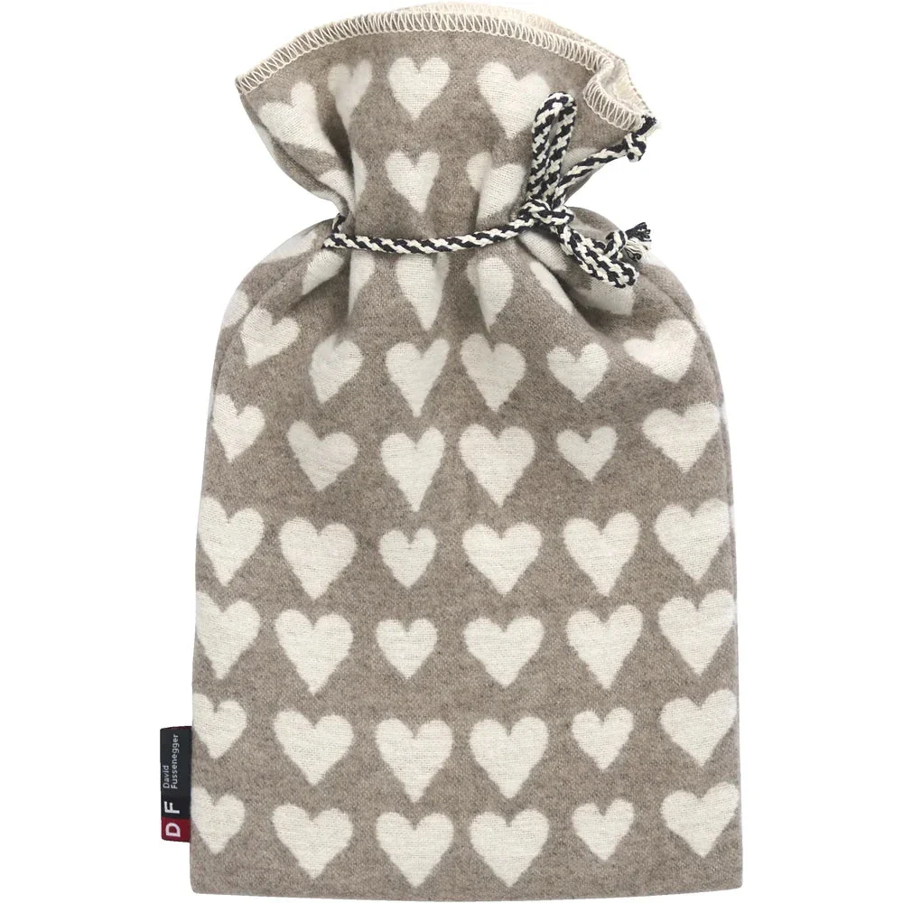 Borsa dell'acqua calda in Pile di Cotone fantasia - Hearts - Image 3
