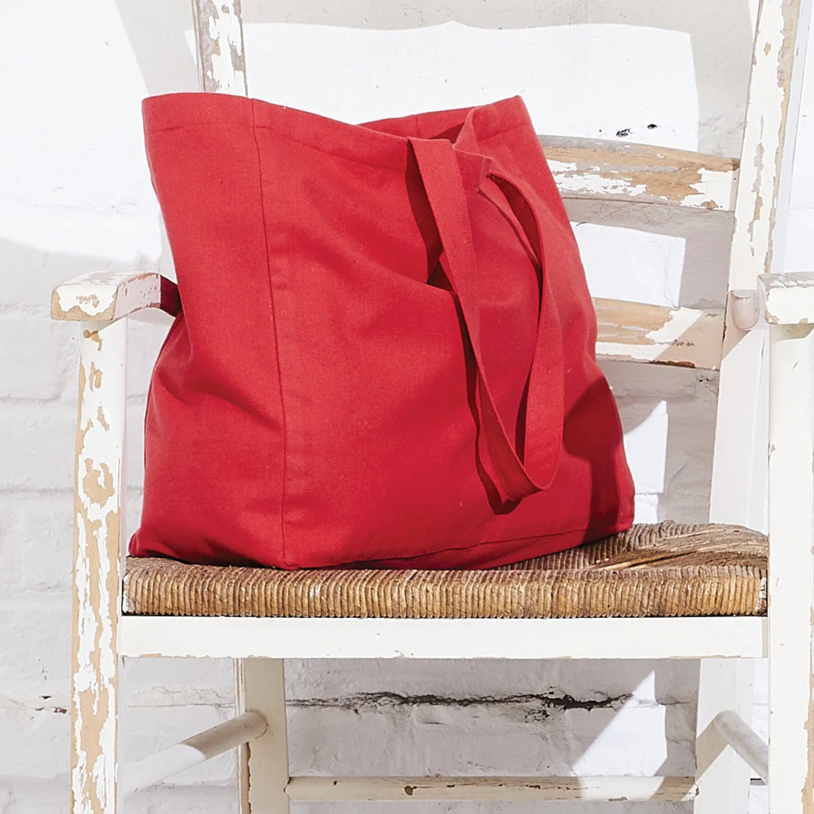 Borsa in Cotone Riciclato Tinto in Filo - Eze