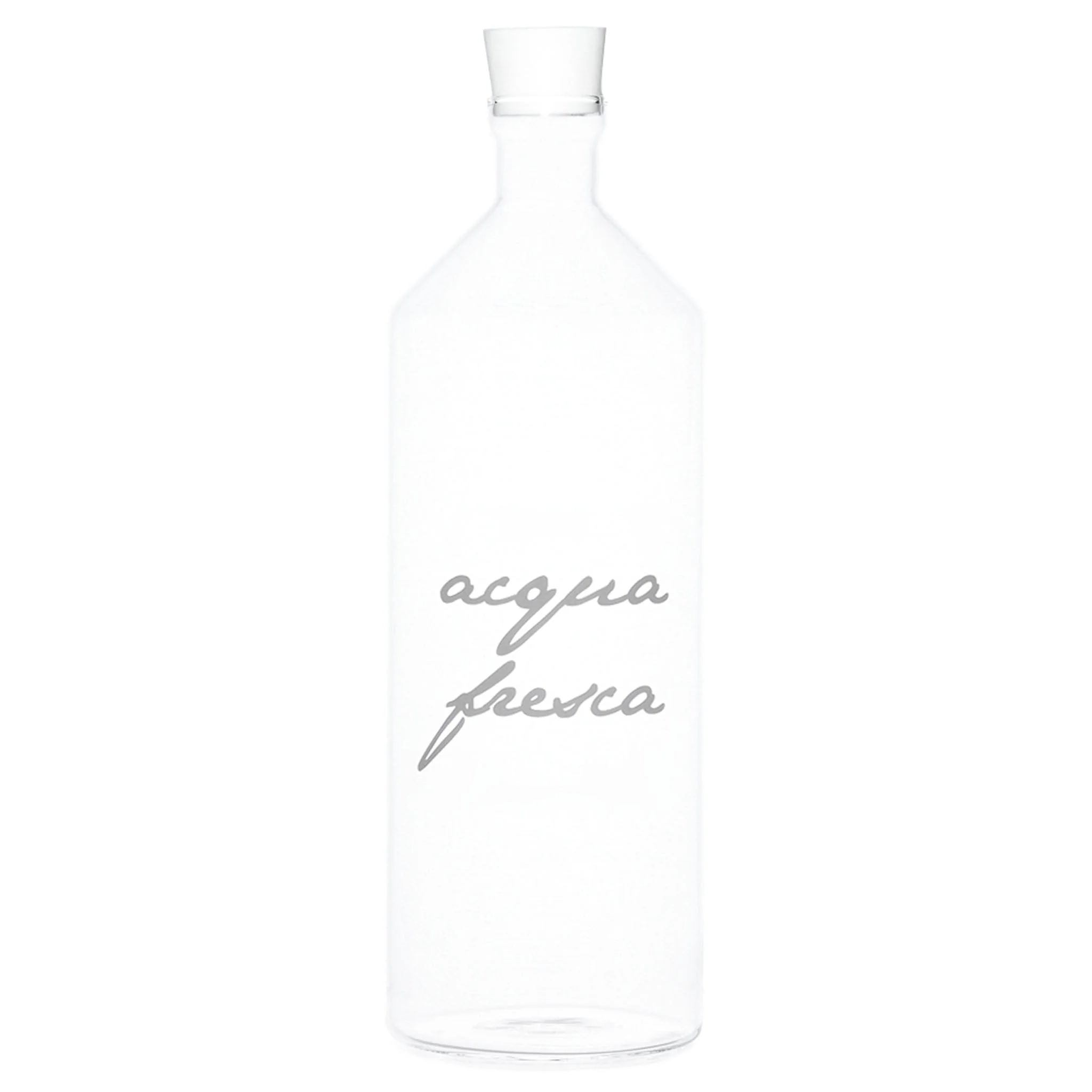 Bottiglia in Vetro Borosilicato Serigrafata - Acqua Fresca - Image 2