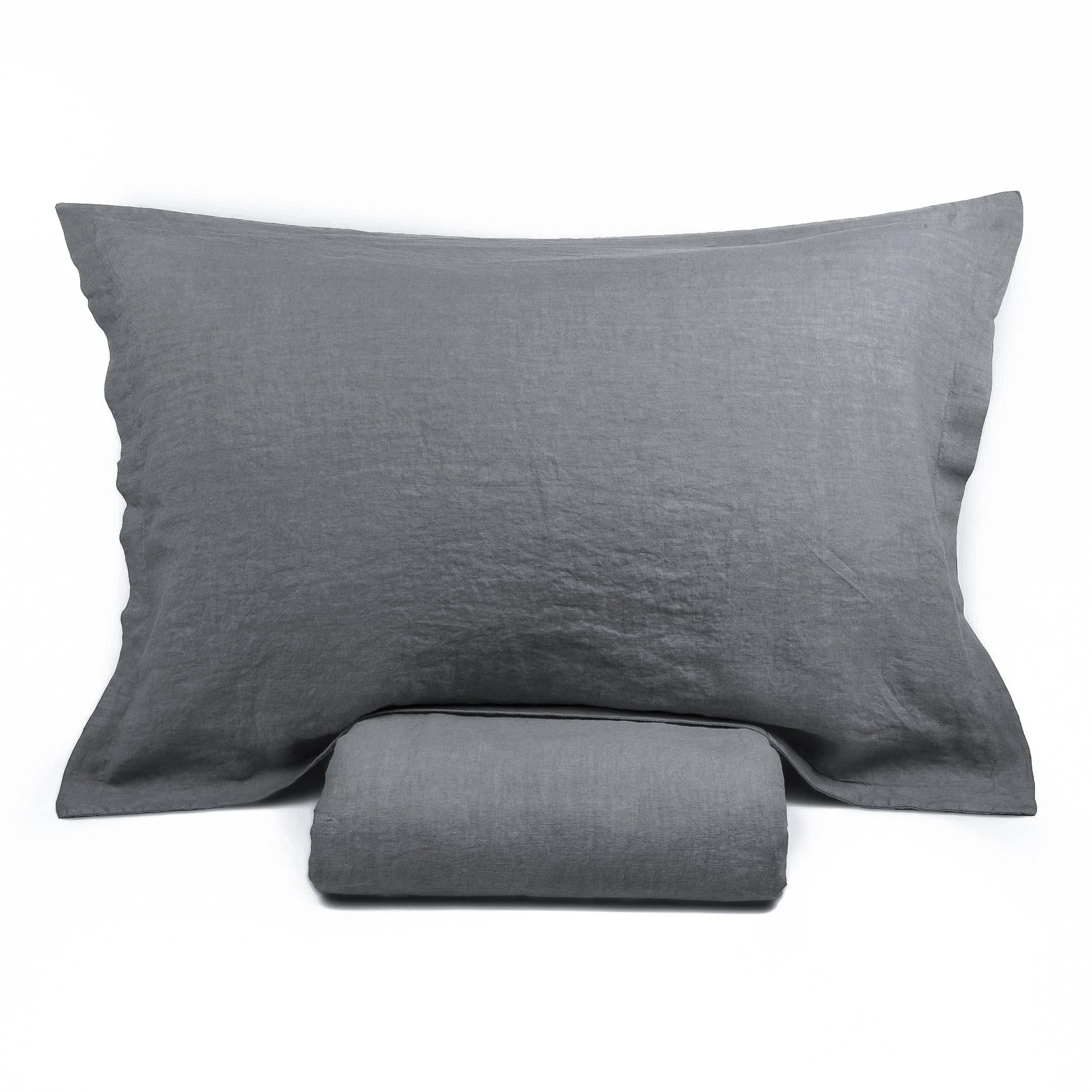 Completo Lenzuola in Puro Lino StoneWashed No Stiro - Luxury - Image 17