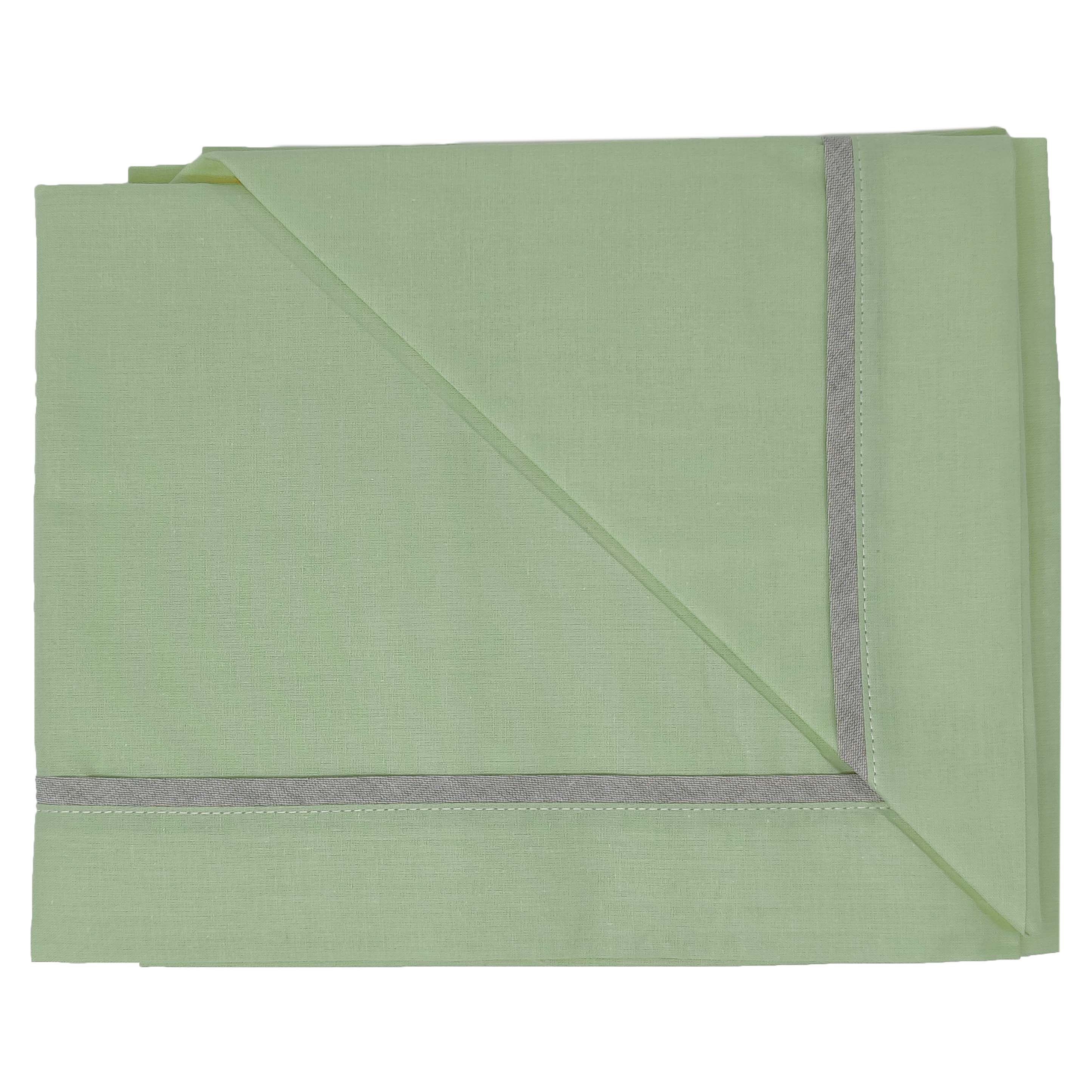 Completo Lenzuoline in Puro Cotone con Decoro in Lino - Arcobaleno - Image 3