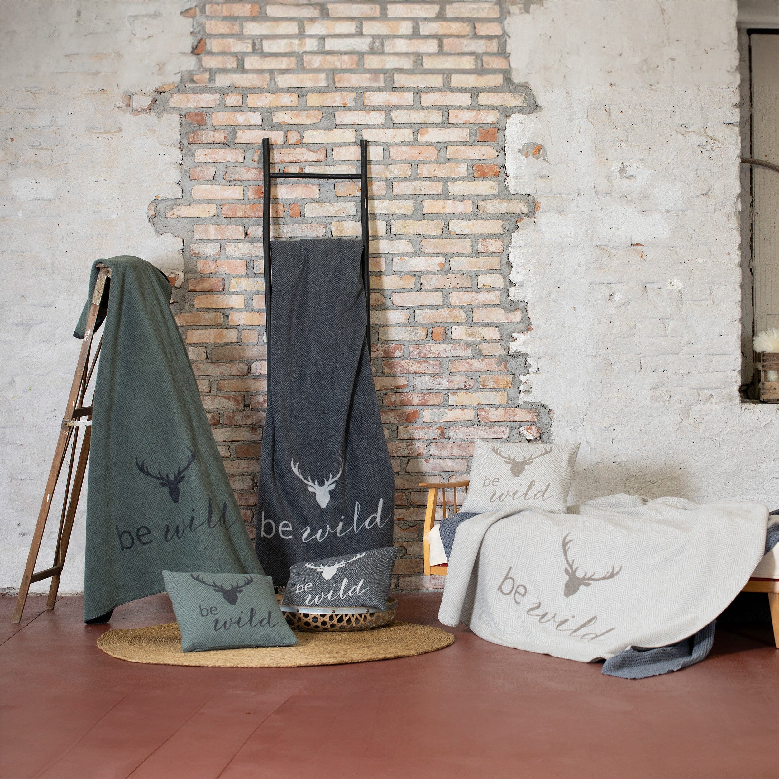 Coperta Invernale in Caldo Cotone Fantasia Be Wild - Savona