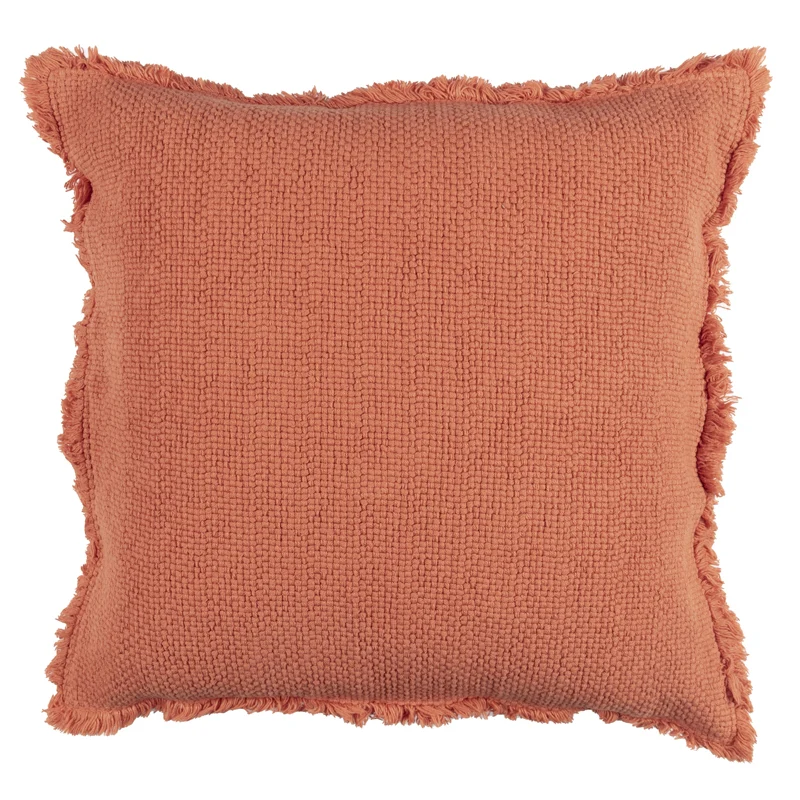 Cuscino in Cotone Stonewashed Jacquard Tinta Unita - Canestri - Image 11