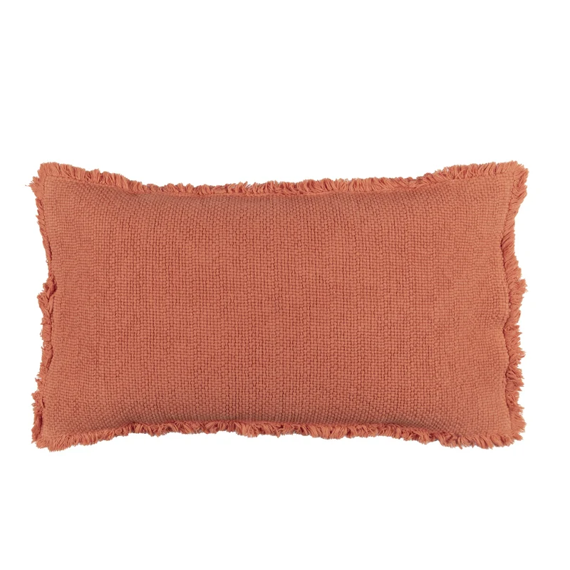 Cuscino in Cotone Stonewashed Jacquard Tinta Unita - Canestri - Image 5