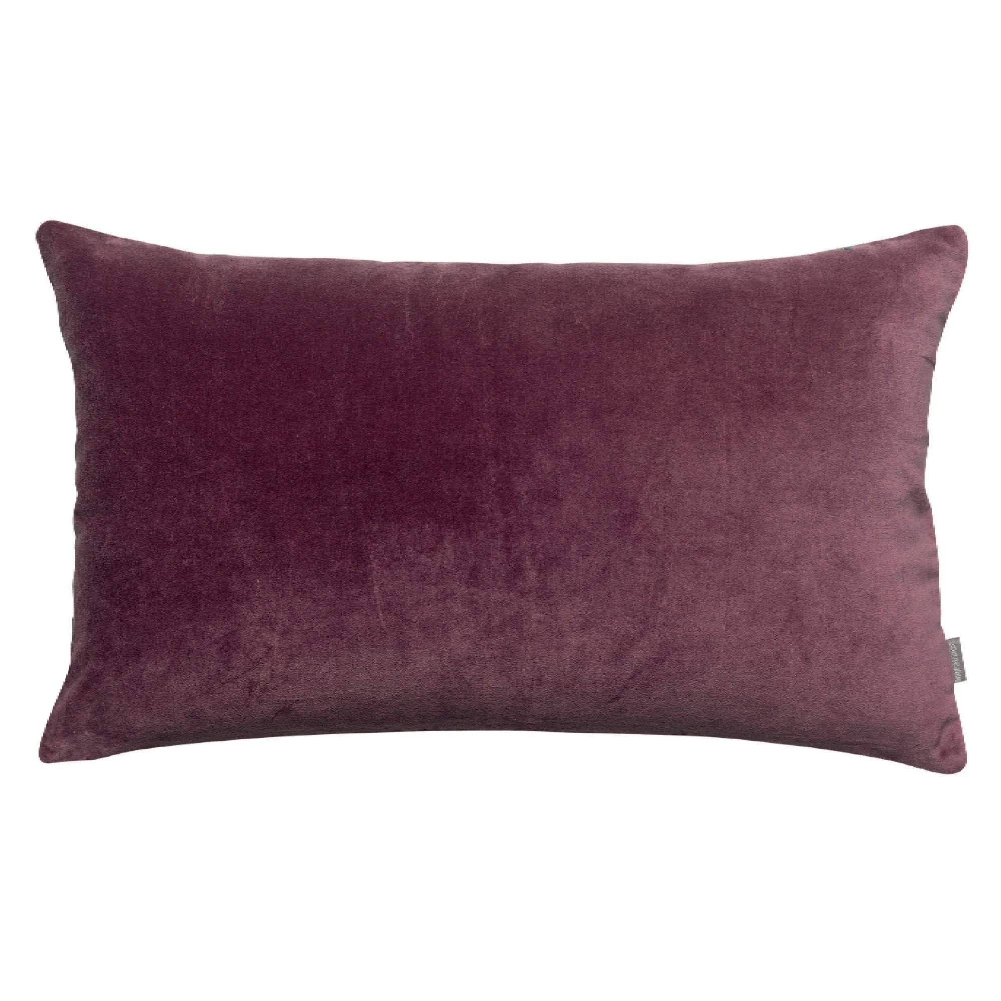 Cuscino in Velluto e Cotone Chambray Tinta Unita - Elise - Image 6