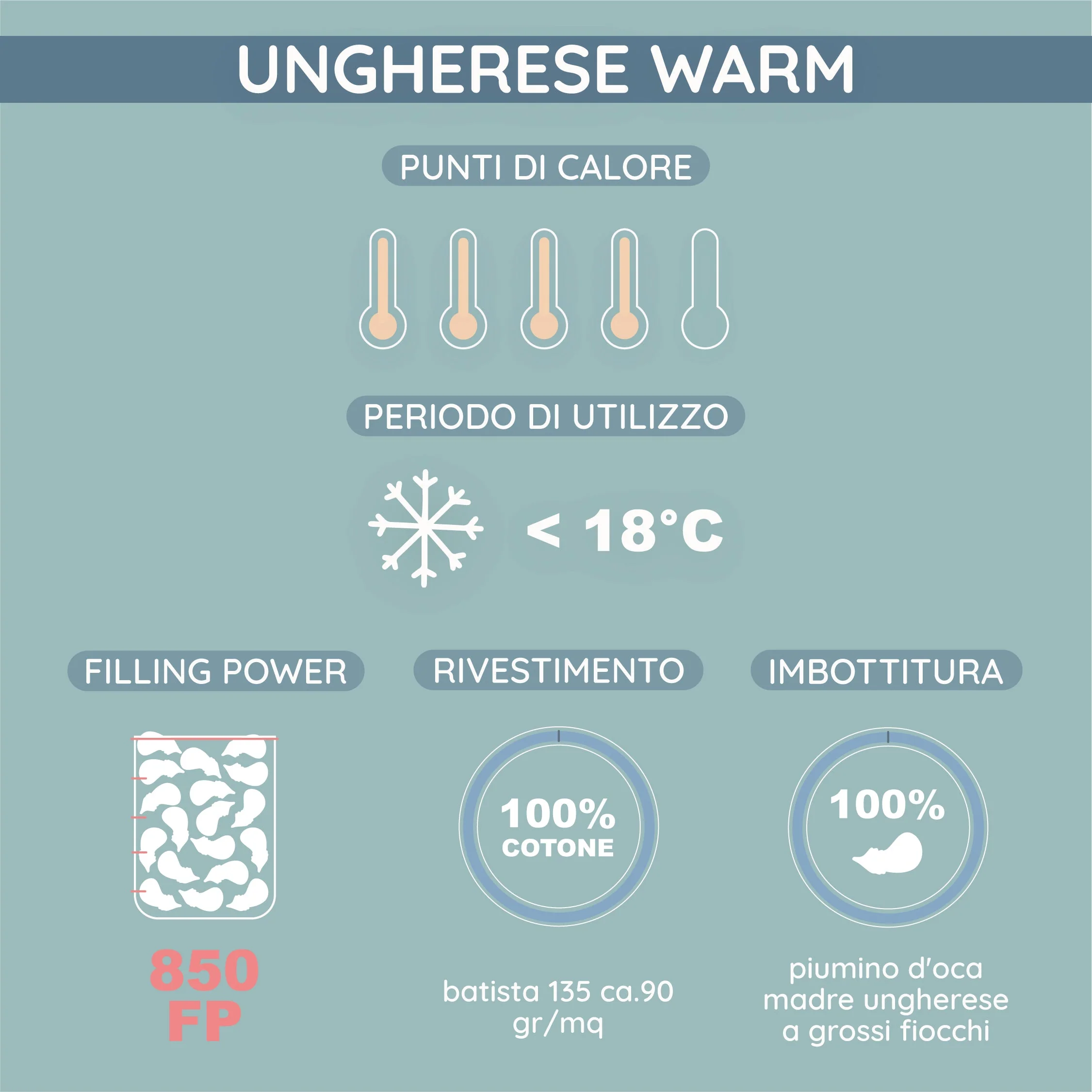 Daunex Ungherese Piumino Warm - Image 4