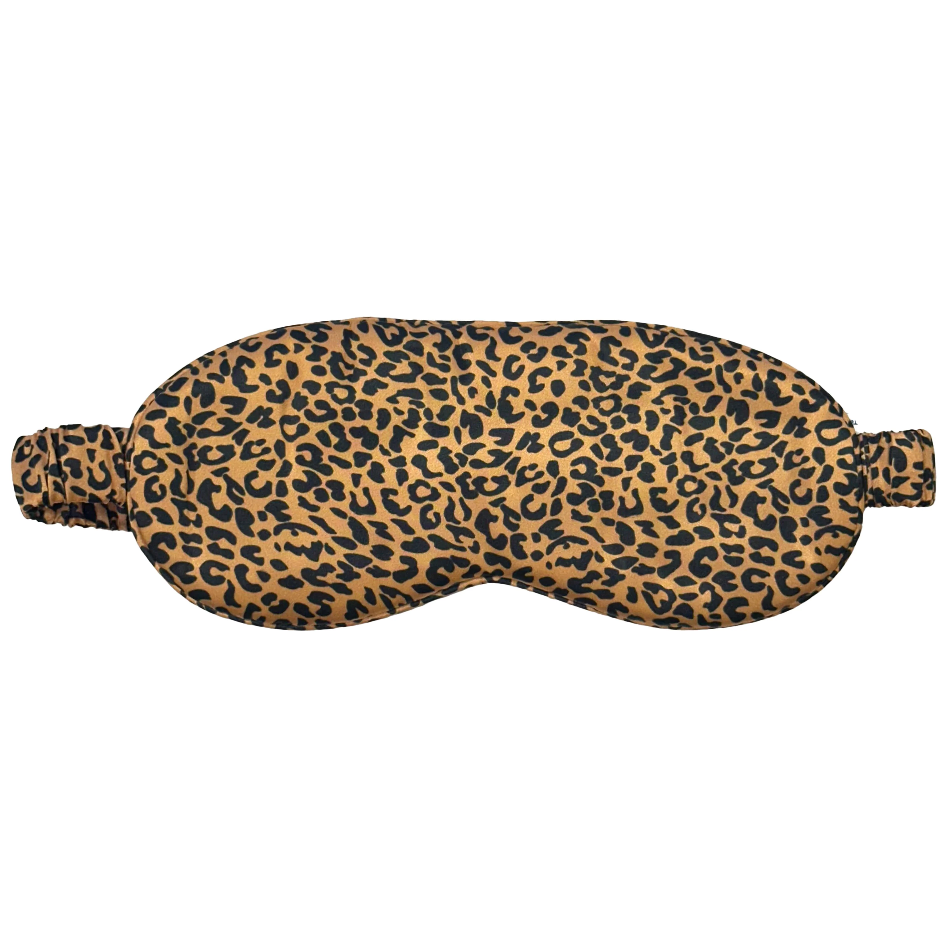 Mascherina da Notte in Seta Leopardata - Leopard - Image 2