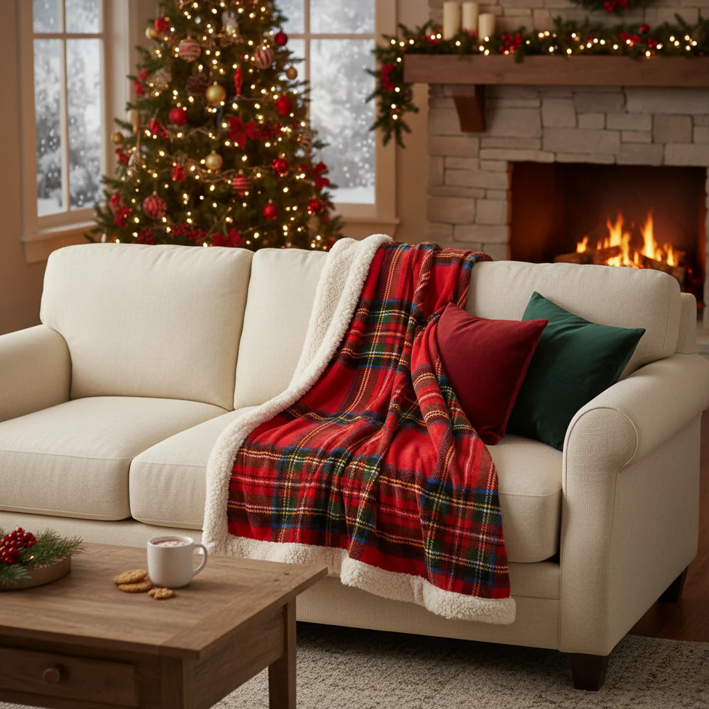 Coperta in MicroPile Agnellato Scozzese - Tartan
