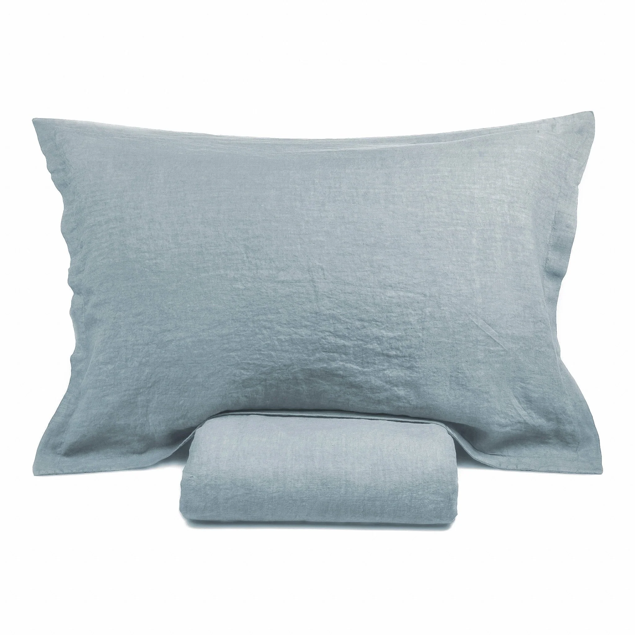Parure Copripiumino in Puro Lino StoneWashed No Stiro - Luxury - Image 11