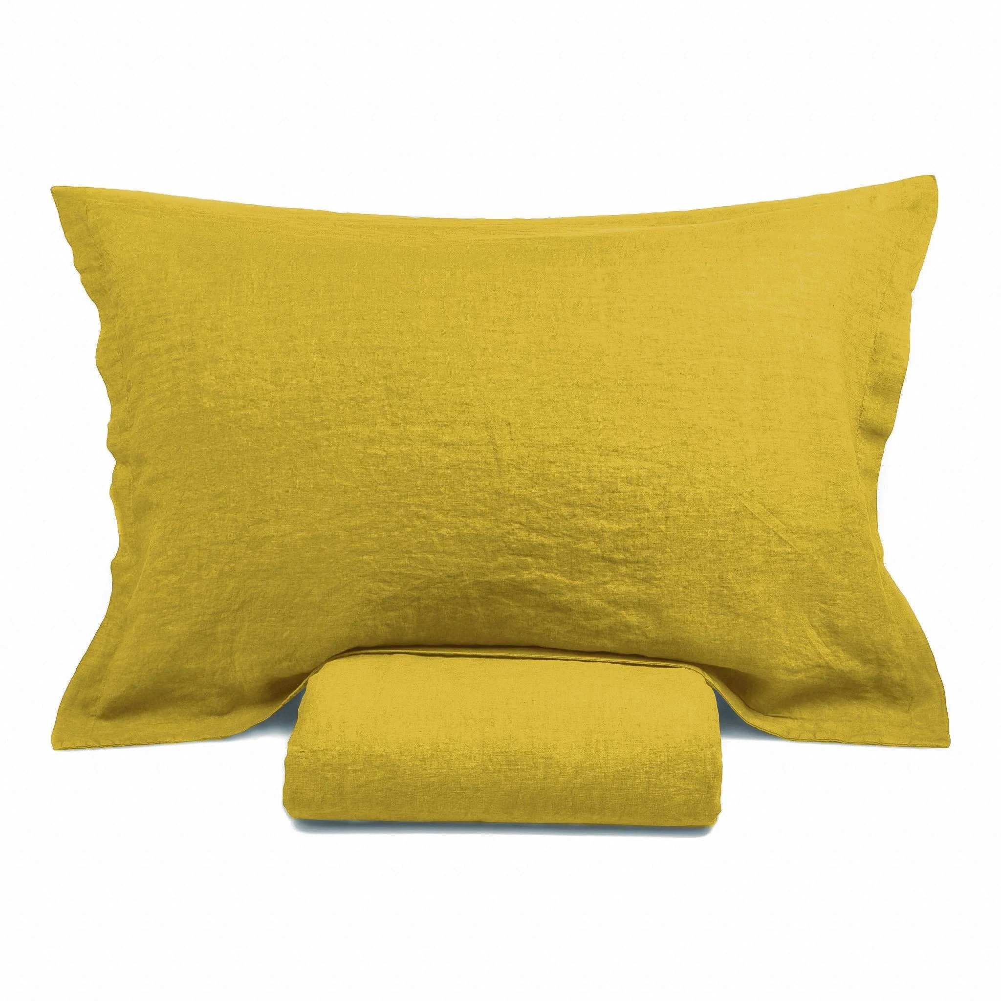 Parure Copripiumino in Puro Lino StoneWashed No Stiro - Luxury - Image 17
