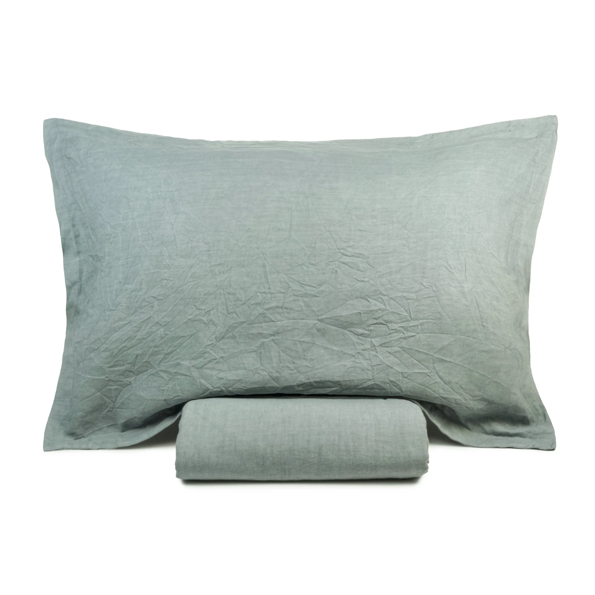 Parure Copripiumino in Puro Lino StoneWashed No Stiro - Luxury - Image 22