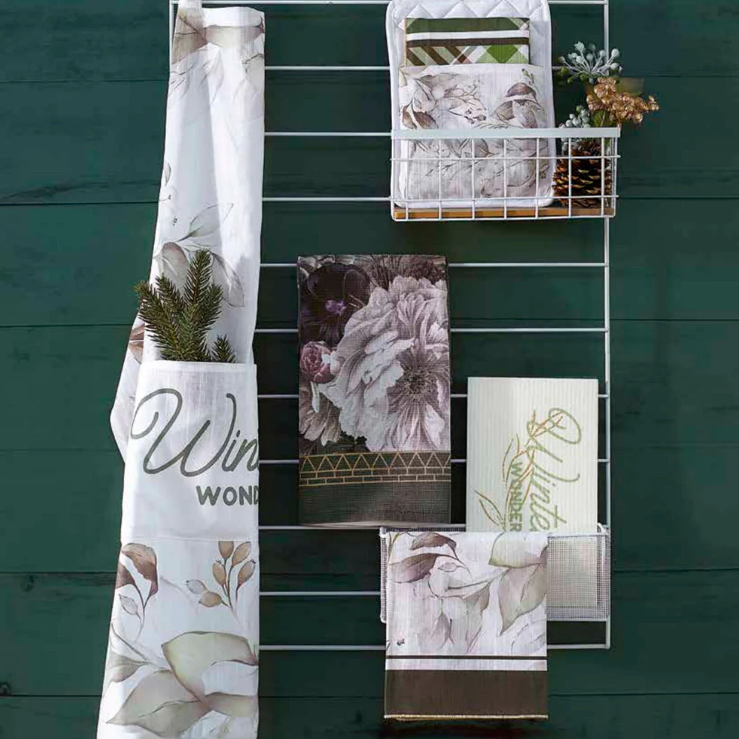 Set Grembiule e Panno Spugna - Winter Wonderland