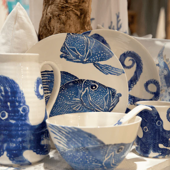 Piatto Medio in Ceramica Fatto a Mano - San Pietro