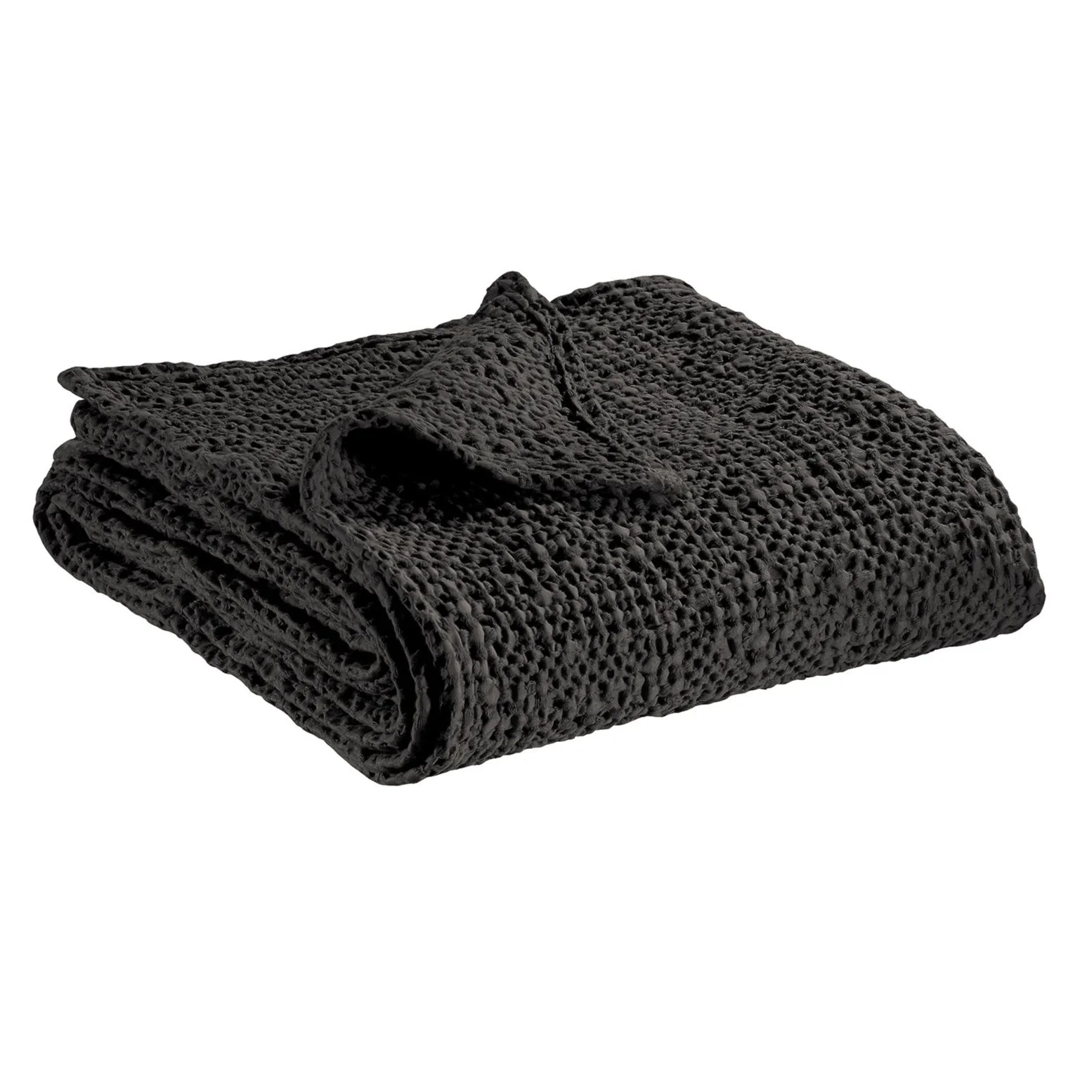 Plaid in Puro Cotone a Nido D'Ape StoneWashed - Tana - Image 13