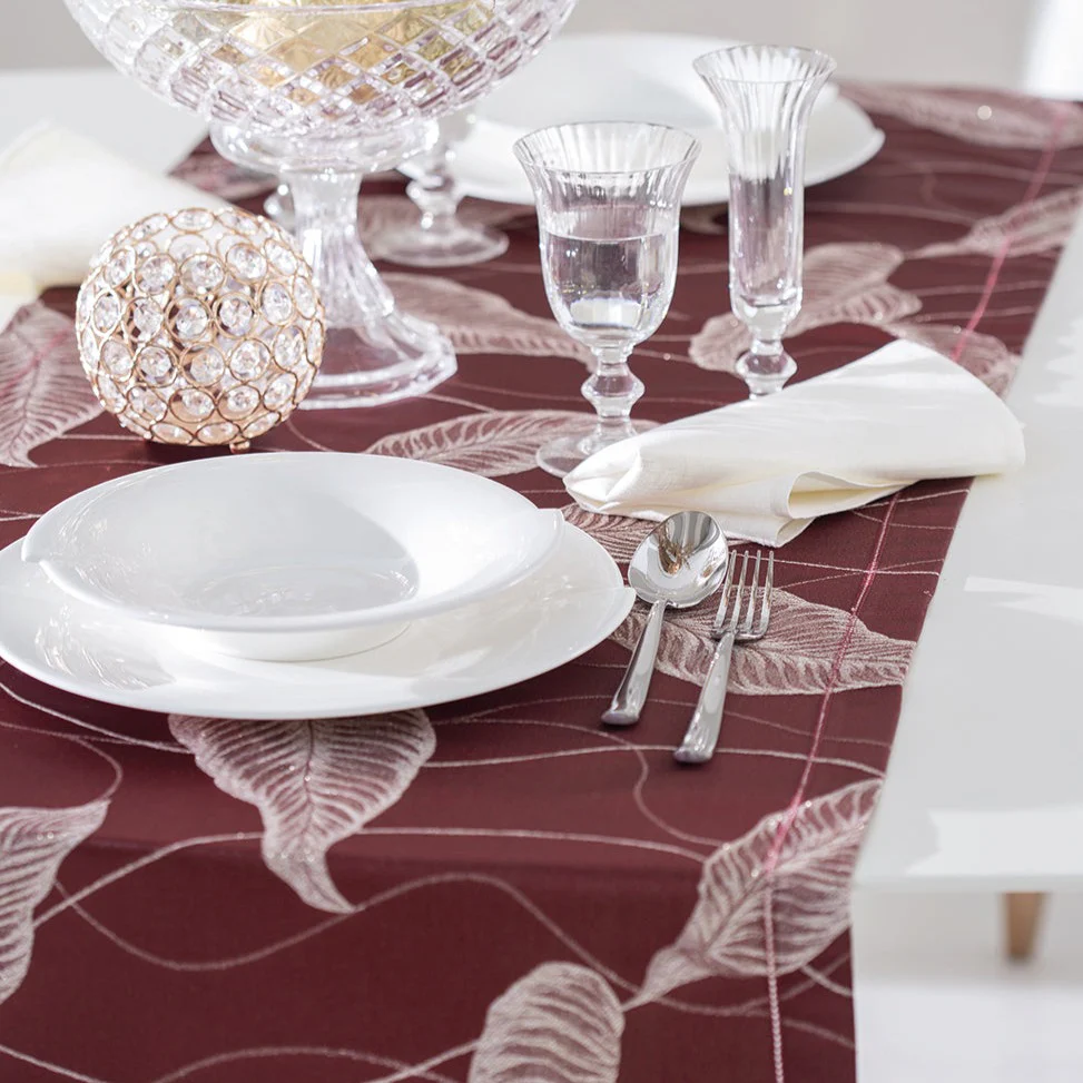 Runner Jacquard Tinto in Filo - Luce - Image 2