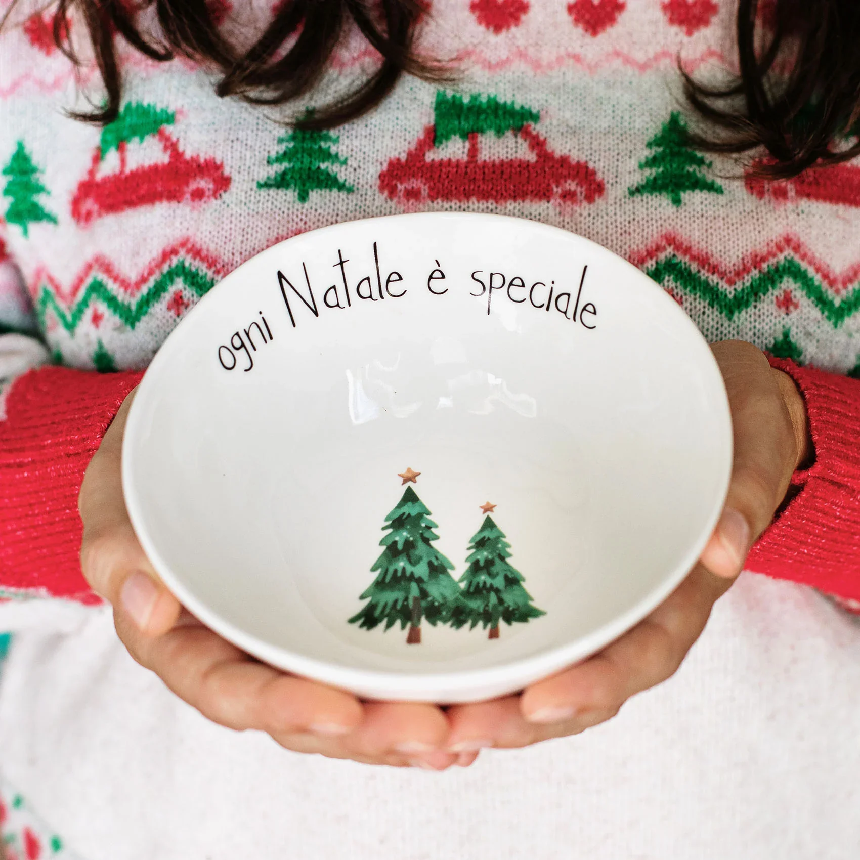 Set 2 Ciotole in Grès Serigrafata - Ogni Natale è Speciale - Image 2