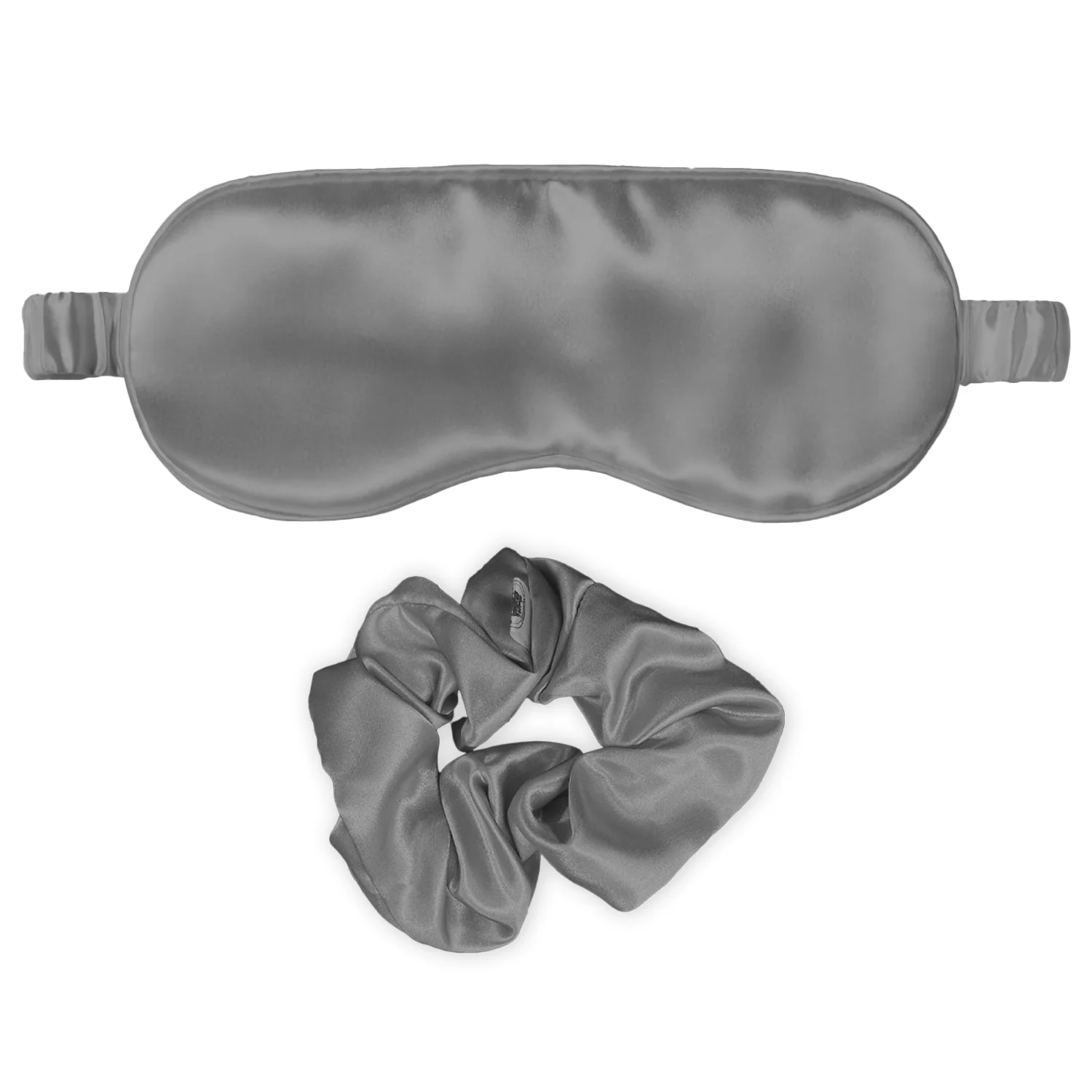Set Mascherina da Notte e Scrunchie in Seta - Polo - Image 3