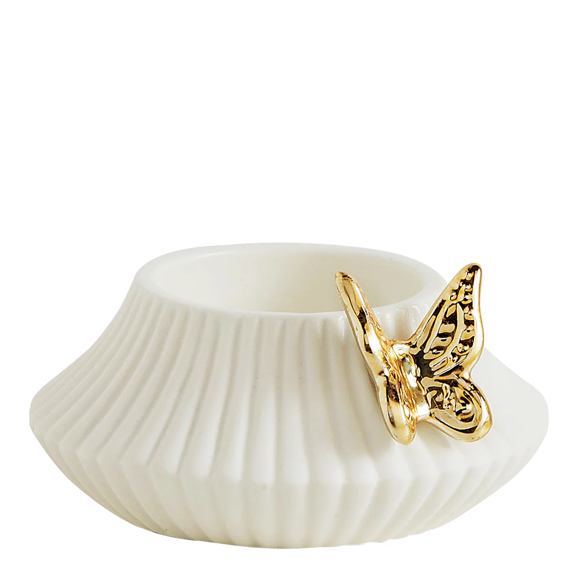 Set Portacandela e 6 Candele Profumate Fleur de Coton - Papillon - Image 2