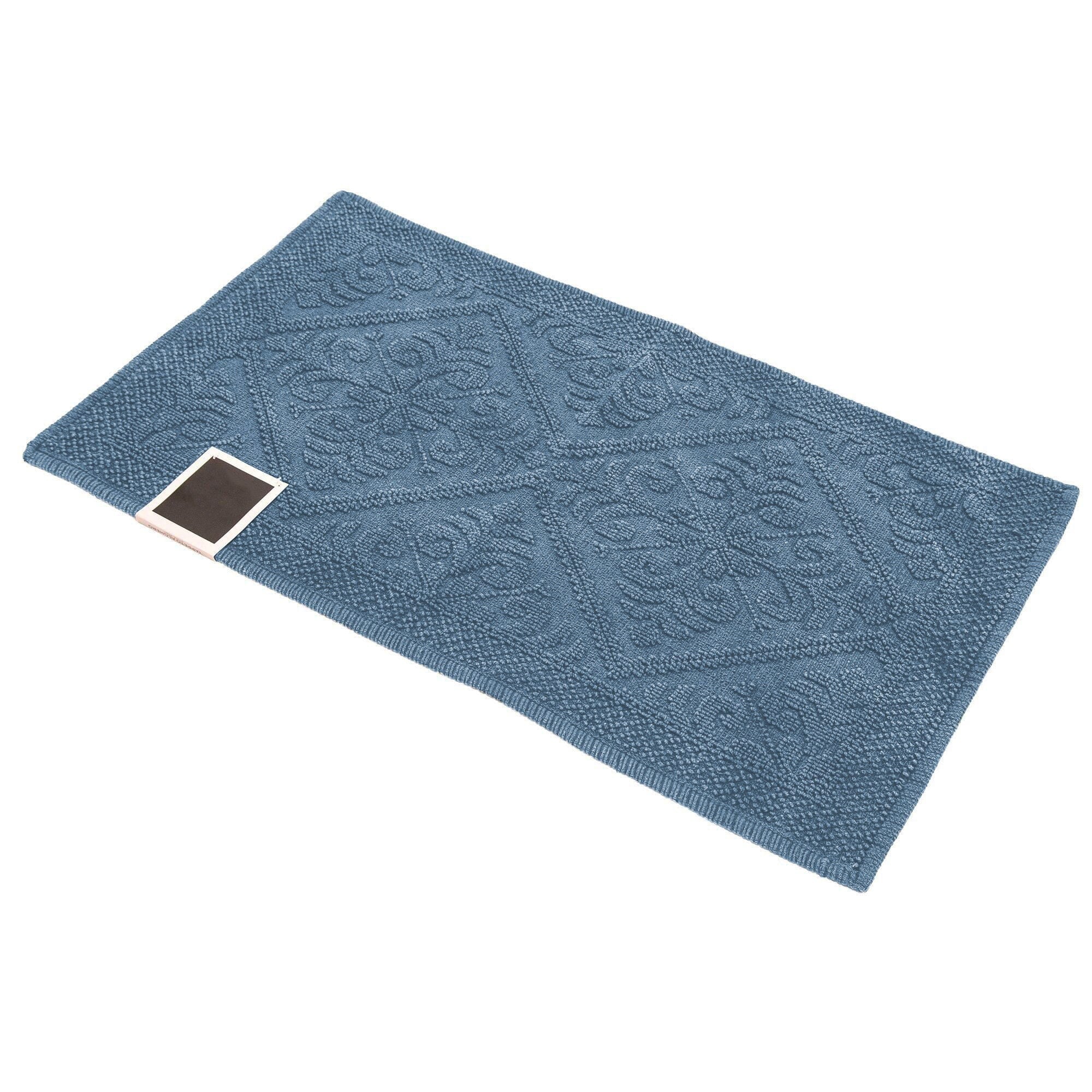 Tappeto in Puro Cotone Stonewashed Jacquard - Alghero - Image 3