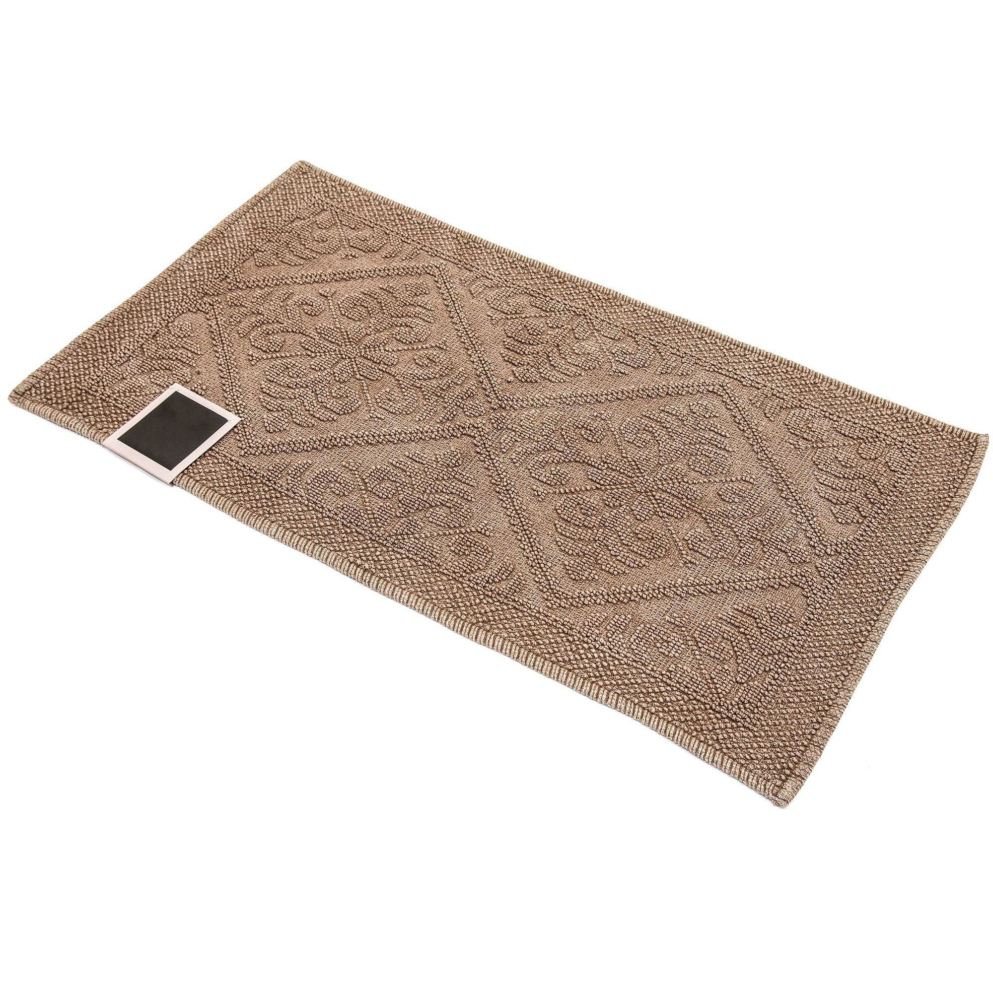 Tappeto in Puro Cotone Stonewashed Jacquard - Alghero - Image 6