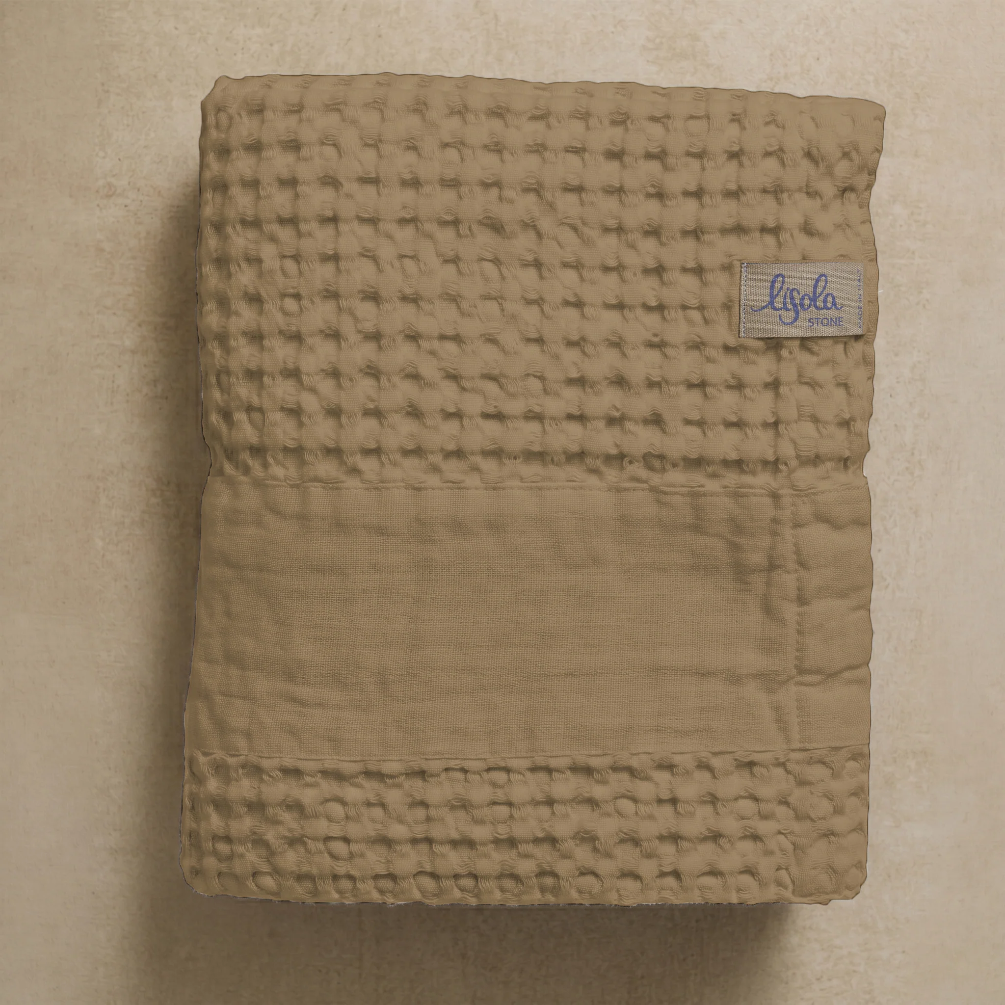 Telo da Bagno Nido d'Ape StoneWashed con Bordo in Lino - Jaspy - Image 17