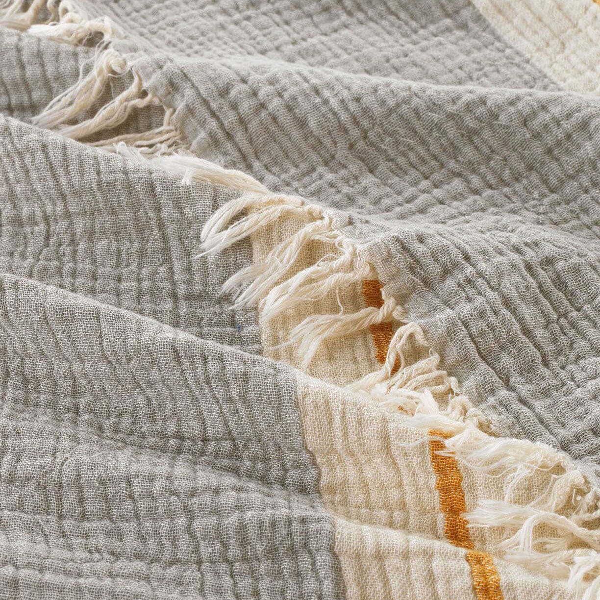 Telo Mare Fouta Rigato in Mussola di Cotone - Chelsea - Image 6