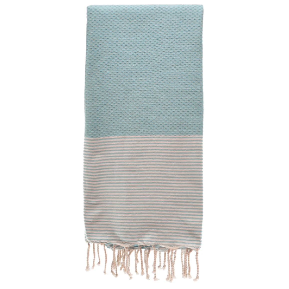 Telo Mare Fouta in Puro Cotone a Righe Strette - Tal - Image 7