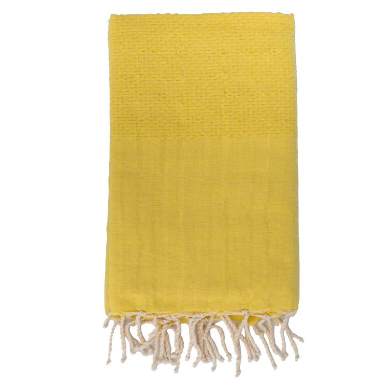Telo Mare in Fouta di Puro Cotone Tinta Unita - Hammam - Image 27