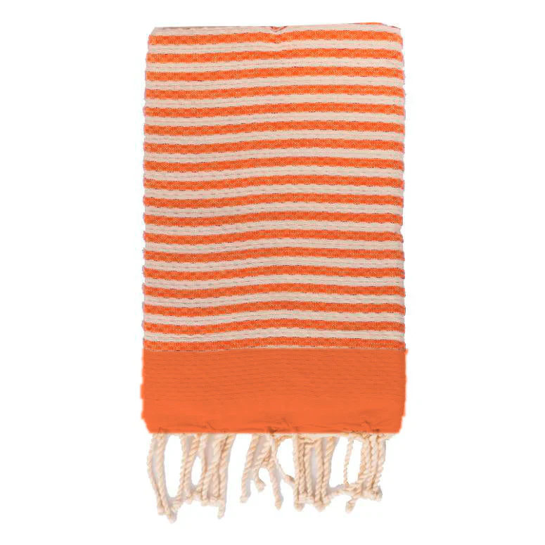 Telo Mare in Fouta di Puro Cotone a Righe Larghe - Alma - Image 21