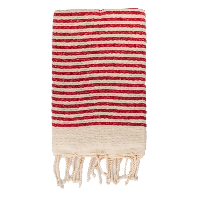 Telo Mare in Fouta di Puro Cotone a Righe Larghe - Alma - Image 24
