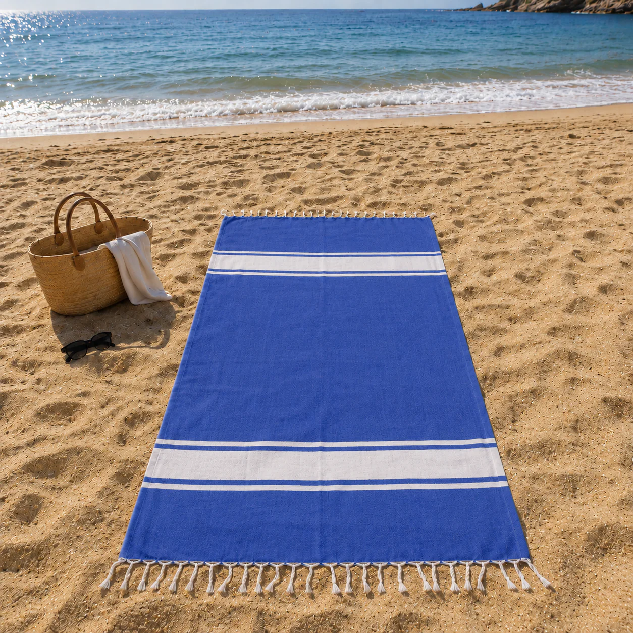 Telo Mare in Fouta di Puro Cotone - Amalfi - Image 9